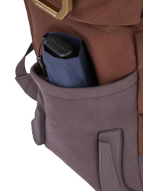 CAMPIONARIO - CORNER 2.0 Rucsac pentru PC de 15,6 inchi, cu husă de ploaie BROWN - Rucsacuri pentru laptop