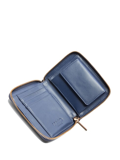 CALIWEN  Portofel mediu cu fermoar rochie albastra - Portofele femei