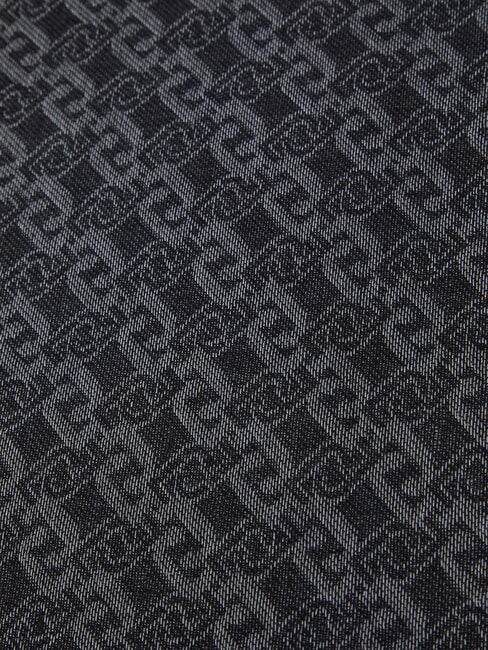 LOGO CHAIN Eșarfă jacquard BLACK - Eșarfe
