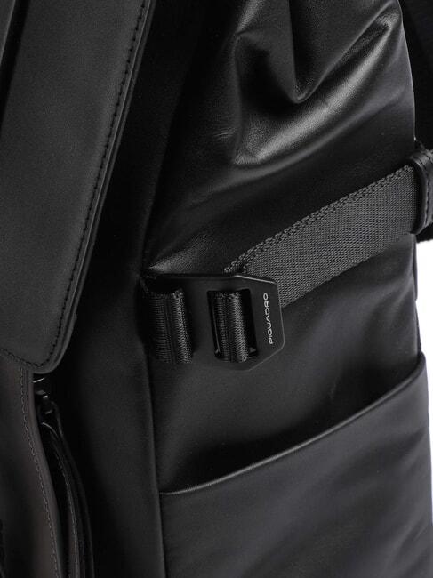 CAMPIONARIO - DAVID Rucsac pentru laptop de 15,6" cu ambreiaj detașabil negru - Rucsacuri pentru laptop