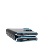 PIQUADRO CAMPIONARIO - BLUE SQUARE Portofel din piele pentru carduri  negru - Portofele bărbați - 3