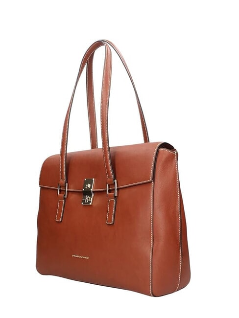 CAMPIONARIO - DAFNE Geanta din piele pentru laptop de 14". PIELE - Serviete birou