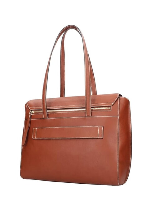 CAMPIONARIO - DAFNE Geanta din piele pentru laptop de 14". PIELE - Serviete birou