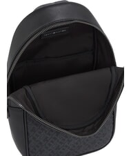TOMMY HILFIGER TH  MONOGRAM Rucsac cu un singur umăr negru - Rucsacuri pentru școală și timp liber - 3