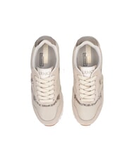 LIUJO MAXI WONDER LOW 02 Teniși cu sclipici și plasă fr&acirc;nghie/auriu deschis - Pantofi femei - 4