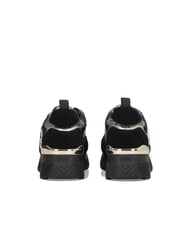 LIUJO MAXI WONDER 01 Teniși cu platformă și detalii din piton negru - Pantofi femei - 7