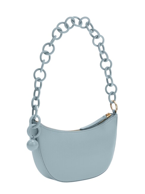 SFERA Geantă din piele Ares cu mâner din lanț cirrus - Genți femei