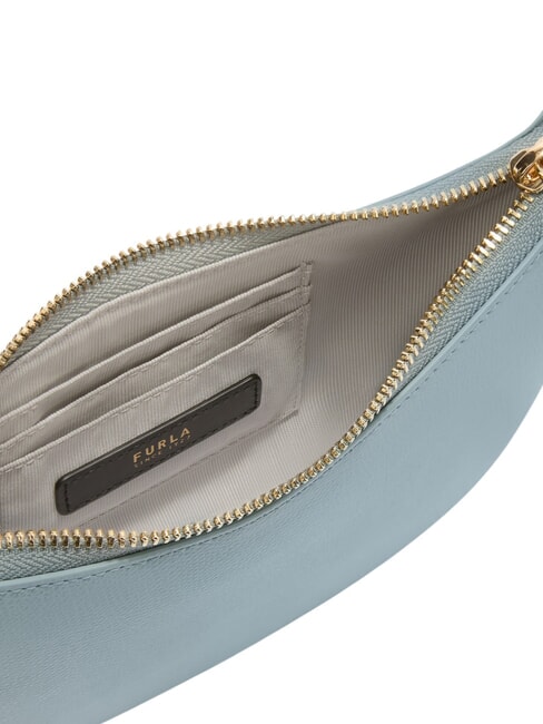 SFERA Geantă din piele Ares cu mâner din lanț cirrus - Genți femei