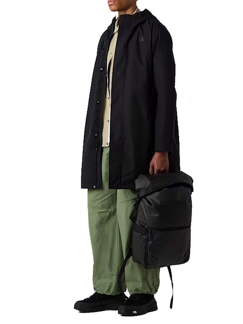 BASE CAMP VOYAGER Rucsac rolltop, poate ține laptopuri de până la 16" tnf negru/gri asfalt - Rucsacuri pentru școală și timp liber