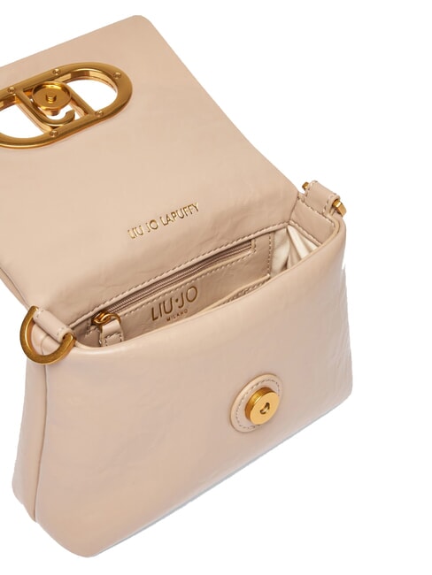 LAPUFFY  Geantă de umăr mini nisip închis la culoare - Genți femei