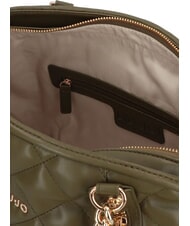 LIUJO KATE Geantă matlasată cu mânere cu lanț verde de armată - Genți femei - 3