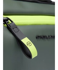 PIQUADRO CORNER SPECIALE GOMMATO Trusă cosmetică hidrofugă VERDE - Truse de toaletă - 3