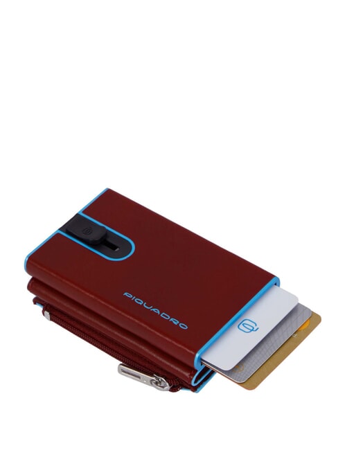 BLUE SQUARE Portofel din piele cu sistem de alunecare piele4 - Portofele bărbați