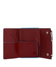 PIQUADRO BLUE SQUARE Portofel din piele cu sistem de alunecare piele4 - Portofele bărbați - 3