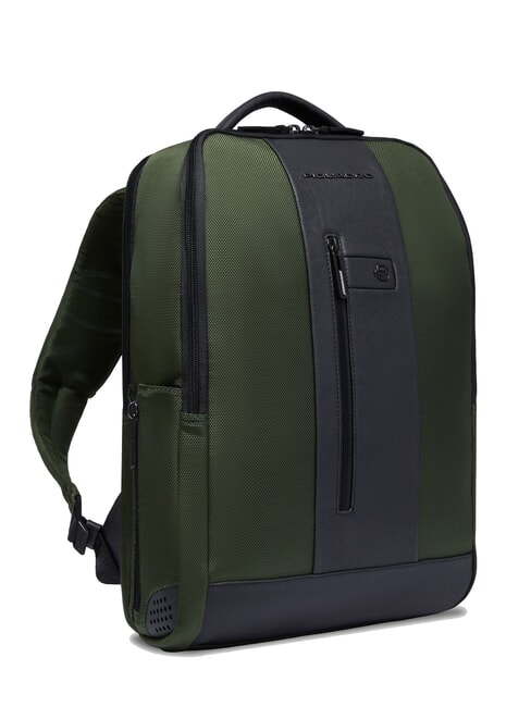 BRIEF 2 rucsac pentru laptop și suport pentru iPad din material reciclat VERDE - Rucsacuri pentru laptop