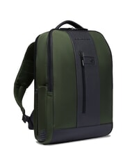 PIQUADRO BRIEF 2 rucsac pentru laptop și suport pentru iPad din material reciclat VERDE - Rucsacuri pentru laptop - 2