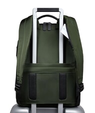 PIQUADRO BRIEF 2 rucsac pentru laptop și suport pentru iPad din material reciclat VERDE - Rucsacuri pentru laptop - 4