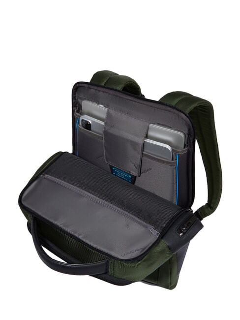 BRIEF 2 rucsac pentru laptop și suport pentru iPad din material reciclat VERDE - Rucsacuri pentru laptop