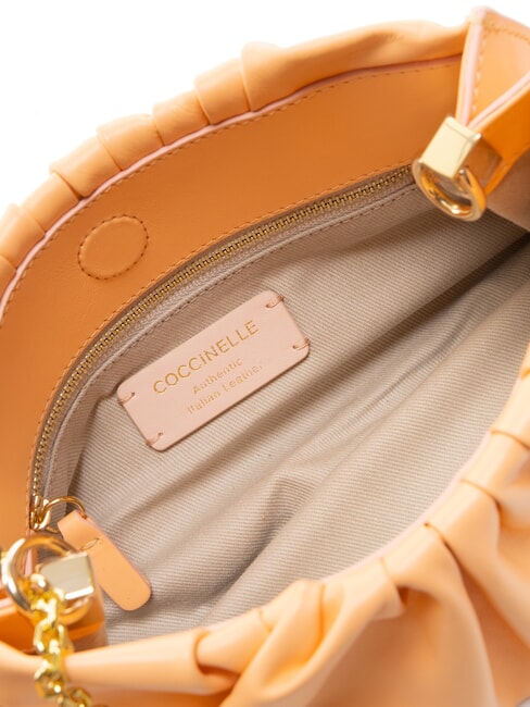 DRAP SMOOTH Geantă din piele Nappa cu lanț răsărit - Genți femei