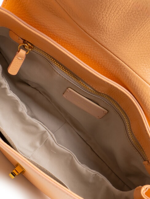 MAGIE SOFT Geanta de umar din piele cu curea de umar răsărit - Genți femei