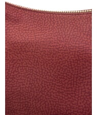 BORBONESE LUNA BAG MEDIUM Geantă LUNA Hobo, Mediu merlot - Genți femei - 3