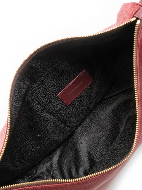 LUNA BAG MEDIUM Geantă LUNA Hobo, Mediu merlot - Genți femei