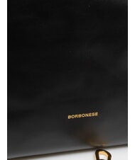 BORBONESE SEXY SMALL Geantă mică cu curea de umăr negru - Genți femei - 4