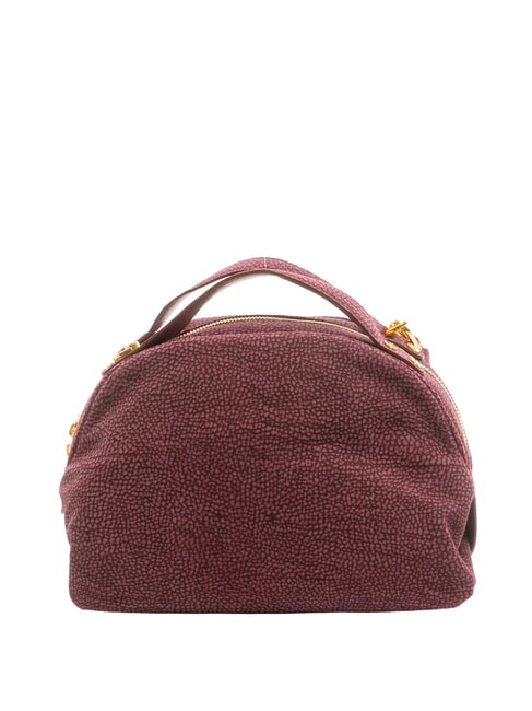 CAMOSCIO Geanta de umar din piele merlot - Genți femei