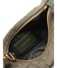 BORBONESE LUNA BAG MEDIUM Geantă LUNA Hobo, Mediu dafin - Genți femei - 5