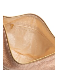 BORBONESE LUNA BAG MIDDLE ECO LINE LUNA Geantă de umăr din material textil jet op mov - Genți femei - 5