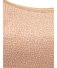 BORBONESE LUNA BAG SMALL ECO LINE Geantă LUNA Hobo, Mic mov - Genți femei - 3