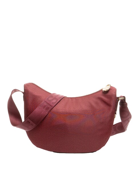 LUNA BAG SMALL ECO LINE Geantă LUNA Hobo, Mic merlot - Genți femei