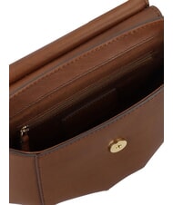 THE BRIDGE ERICA Geantă de umăr din piele BROWN - Genți femei - 5