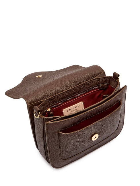 C-ME Geantă de umăr brunetă - Genți femei