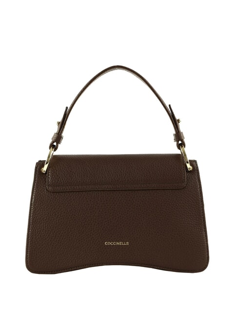 C-ME  Geanta de mana, cu bareta de umar brunetă - Genți femei