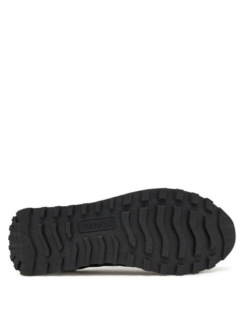 EVELYN 915  Teniși pentru femei piele intoarsa / argintie - Pantofi femei