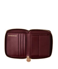 BORBONESE CLASSICA  Portofel mediu cu fermoar merlot - Genți de voiaj - 2