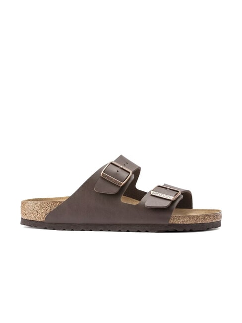ARIZONA BIRKO FLOR Sandale cu două catarame maro inchis - Pantofi unisex