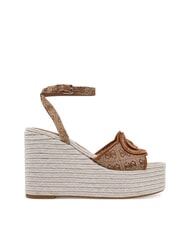 GUESS TANVEEY Sandale cu platformă tip espadrilă - Pantofi femei