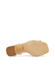 GUESS GRATO Sandale înalte din piele CREMĂ - Pantofi femei - 5