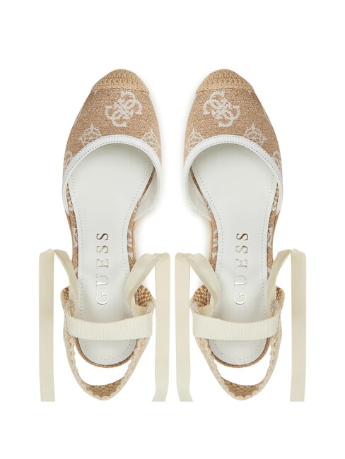 CYRENA Sandale cu toc de 10 cm alb - Pantofi femei