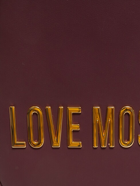 BOLD LOVE Rucsac mic cu logo în relief vin - Genți femei