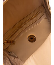 LOVE MOSCHINO BOLD LOVE Rucsac mic cu logo în relief vin - Genți femei - 4