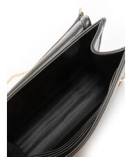 LOVE MOSCHINO SMART DAILY Poșetă cu lanț negru - Genți femei - 5