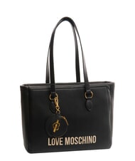 LOVE MOSCHINO CAMO CORE Sacoșă de cumpărături cu husă negru - Genți femei - 2