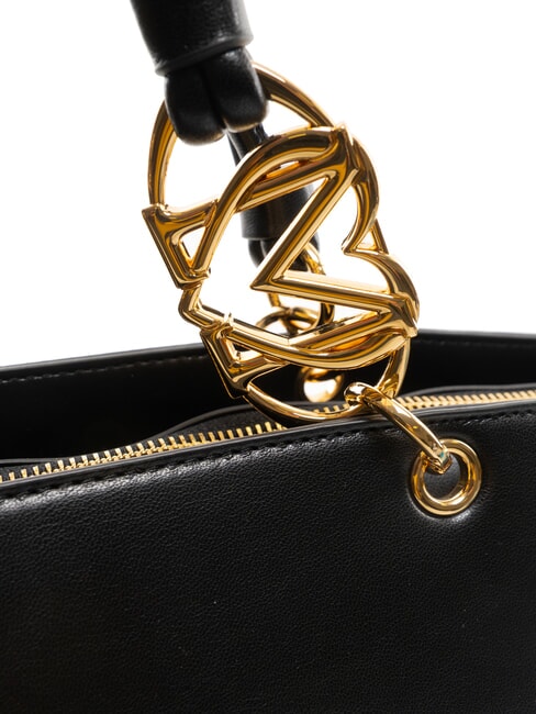 JEWEL Geantă de cumpărături de umăr negru - Genți femei