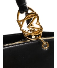 LOVE MOSCHINO JEWEL Geantă de cumpărături de umăr negru - Genți femei - 4