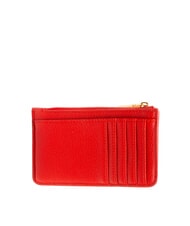 LOVE MOSCHINO JEWEL Suport plat pentru carduri cu fermoar - Portofele femei