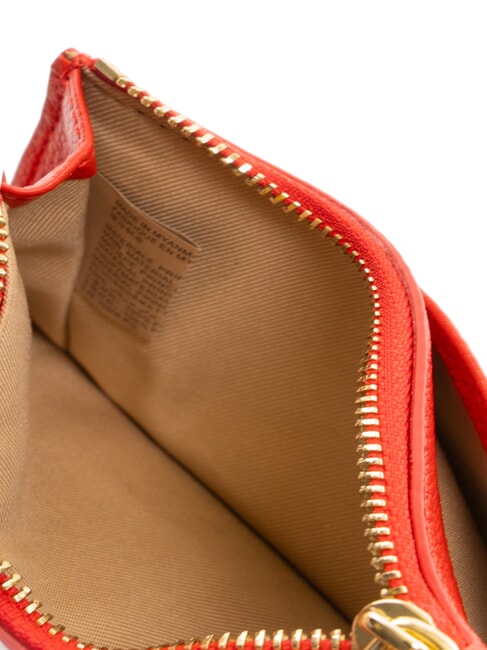 JEWEL Suport plat pentru carduri cu fermoar RED - Portofele femei