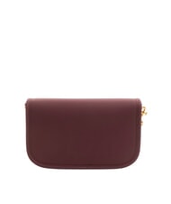 LOVE MOSCHINO BOLD LOVE Geantă de umăr cu clapă vin - Genți femei - 4